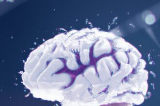 Антропогенез: эволюция человека - Brain with highlighted amygdala and pr