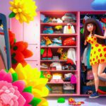 Красота и стиль - Colorful wardrobe bursting into bloom