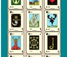 Тайны и загадки - Deck of tarot cards with mysterious sy