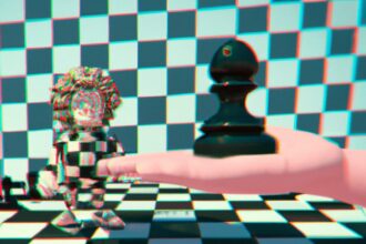 Тайны и загадки - Hand holding political chessboard hd