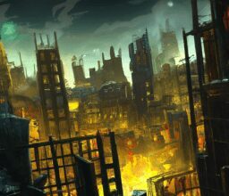 Тайны и загадки - Mysterious abandoned city glows with