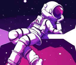 Тайны и загадки - Astronaut floating in space pondering ex