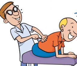 Разум и тело - Person receiving physiotherapy for back