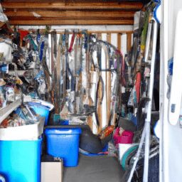 Дом и сад - Cluttered garage transformed to organi