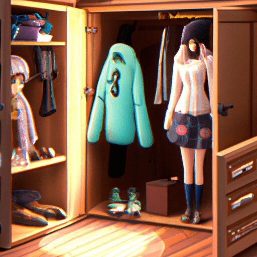 Красота и стиль - Closet with old winter clothes create