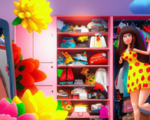 Красота и стиль - Colorful wardrobe bursting into bloom