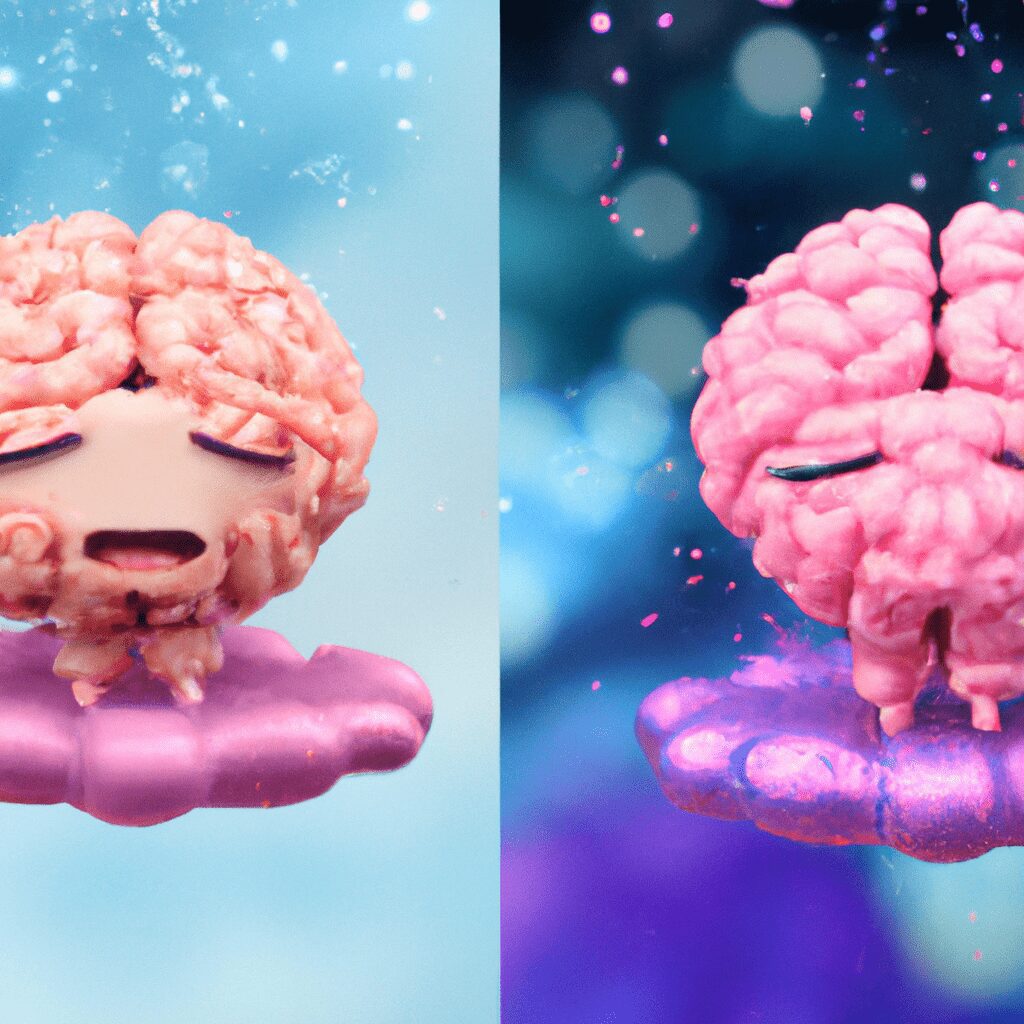 Антропогенез: эволюция человека - Comparison of brain structures cartoon