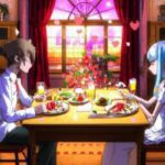 Досуг - Couple enjoying romantic dinner at