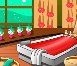 Красота и стиль - Cozy home spa sanctuary cartoon high