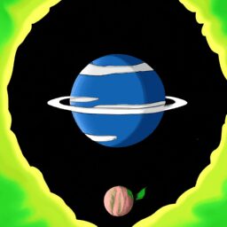Тайны и загадки - Divided planet floating in space anime