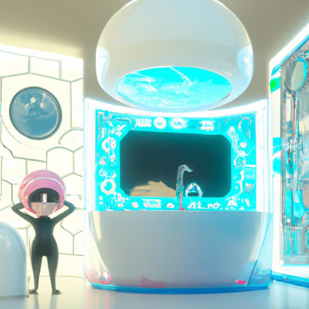 Дом и сад - Futuristic bathroom with advanced tech