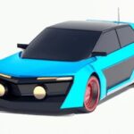 Технологии - Futuristic lada car concept anime u