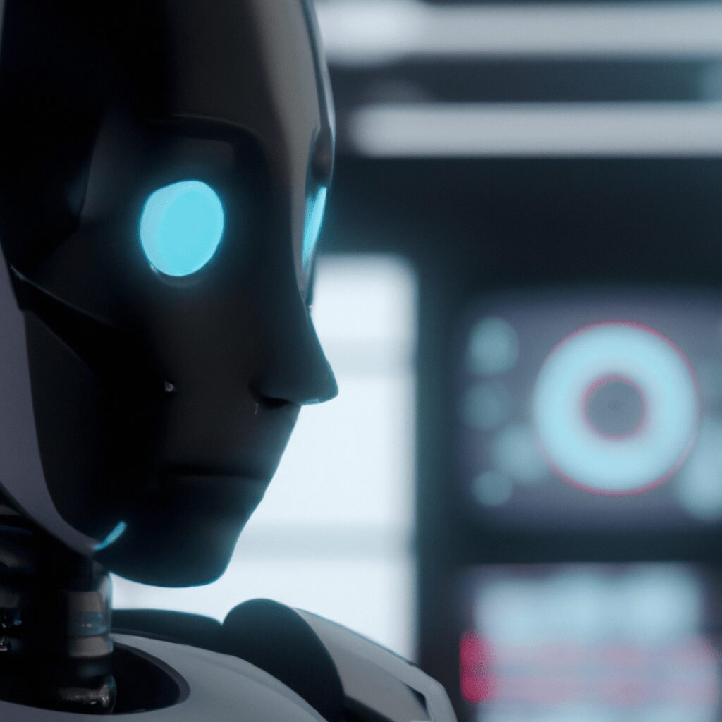 Технологии - Futuristic robot using machine learnin