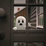 Тайны и загадки - Ghost being banished from home cartoon