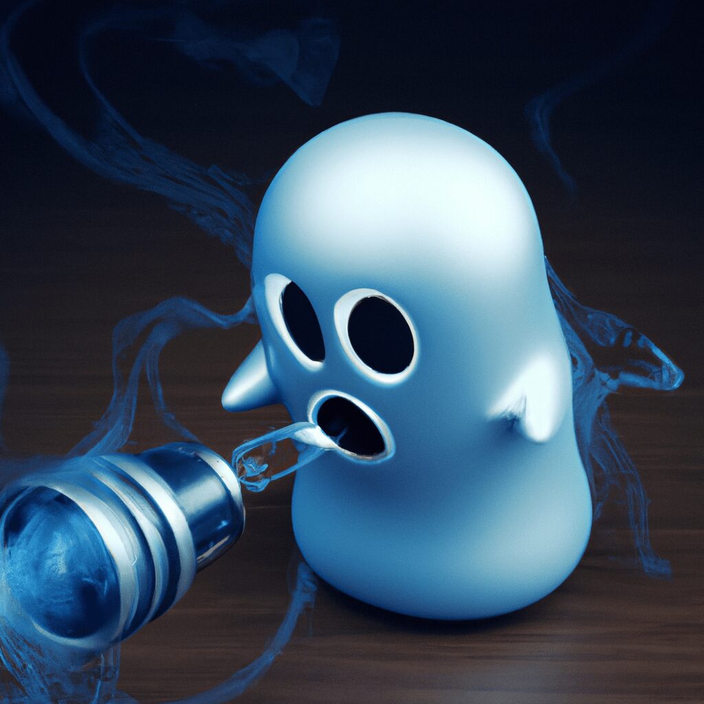 Тайны и загадки - Ghost being sucked into vacuum carto