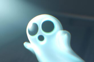 Тайны и загадки - Ghostly apparition with scientific sym