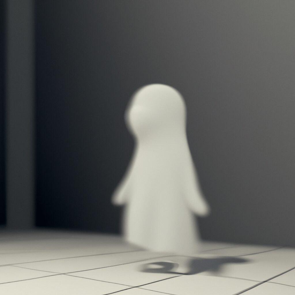 Тайны и загадки - Ghostly figure lurking in shadows cart