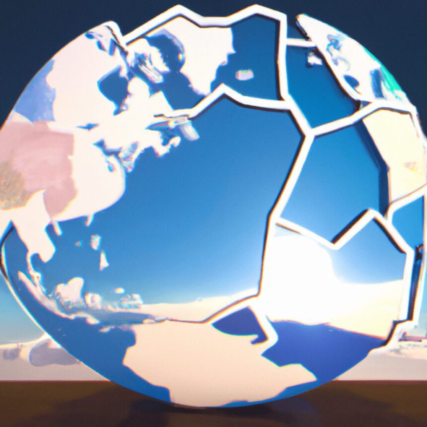 Бизнес и финансы - Globe with missing piece create