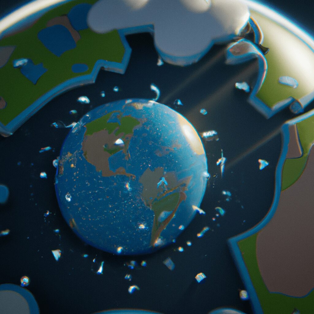 Бизнес и финансы - Globe with missing puzzle piece crea