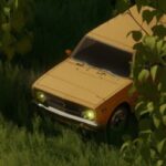 Технологии - Lada car surrounded by greenery anime