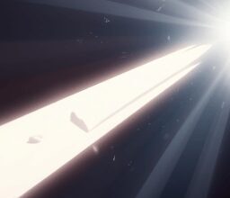 Технологии - Light beam illuminating the universe