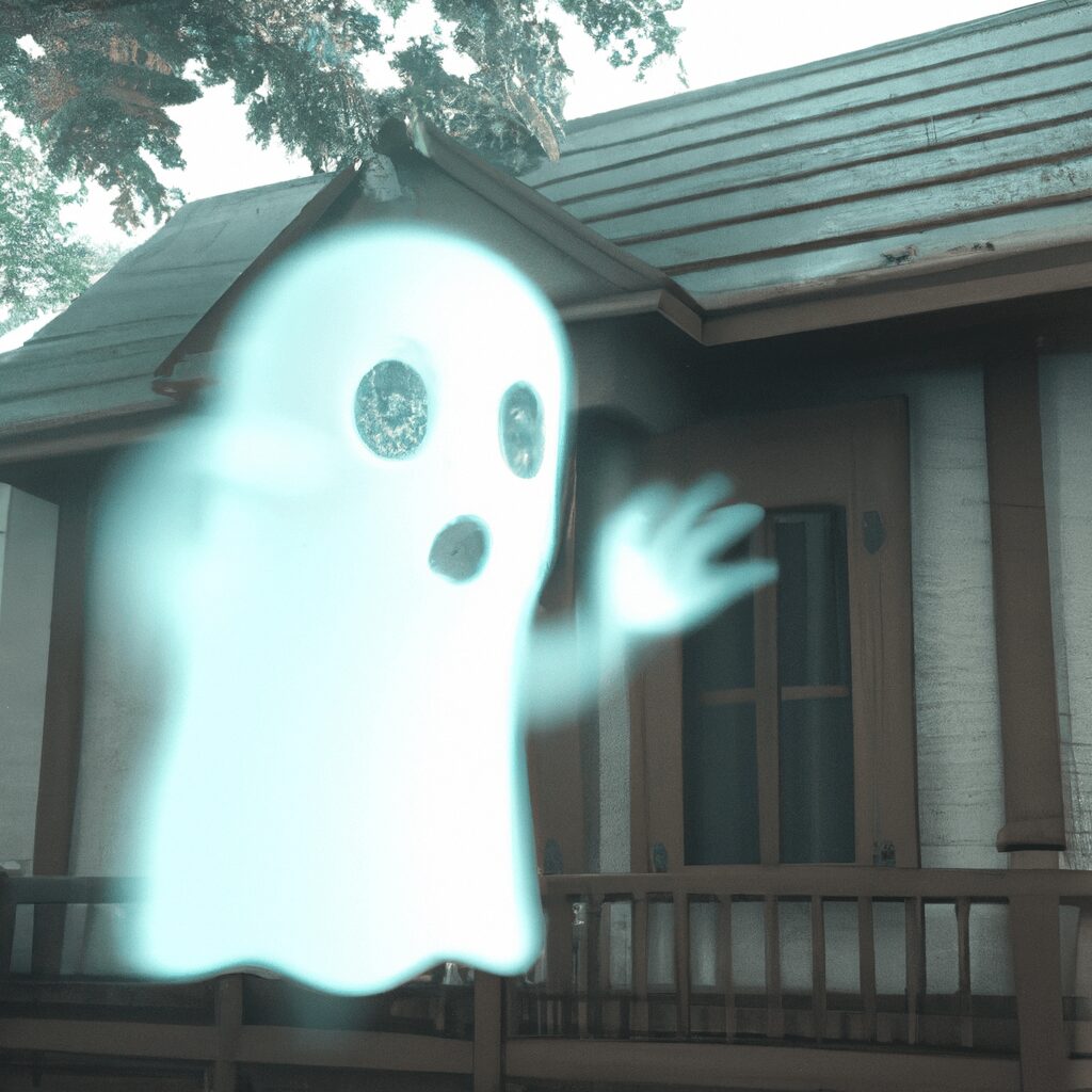 Тайны и загадки - Misty apparition haunting house cart