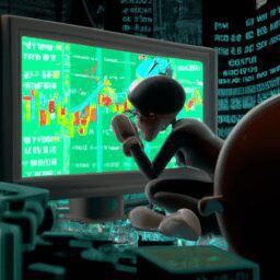 Бизнес и финансы - Person analyzing stock market trends