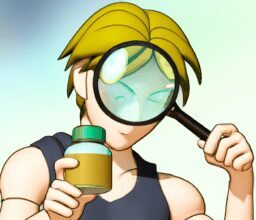 Красота и стиль - Person holding magnifying glass over