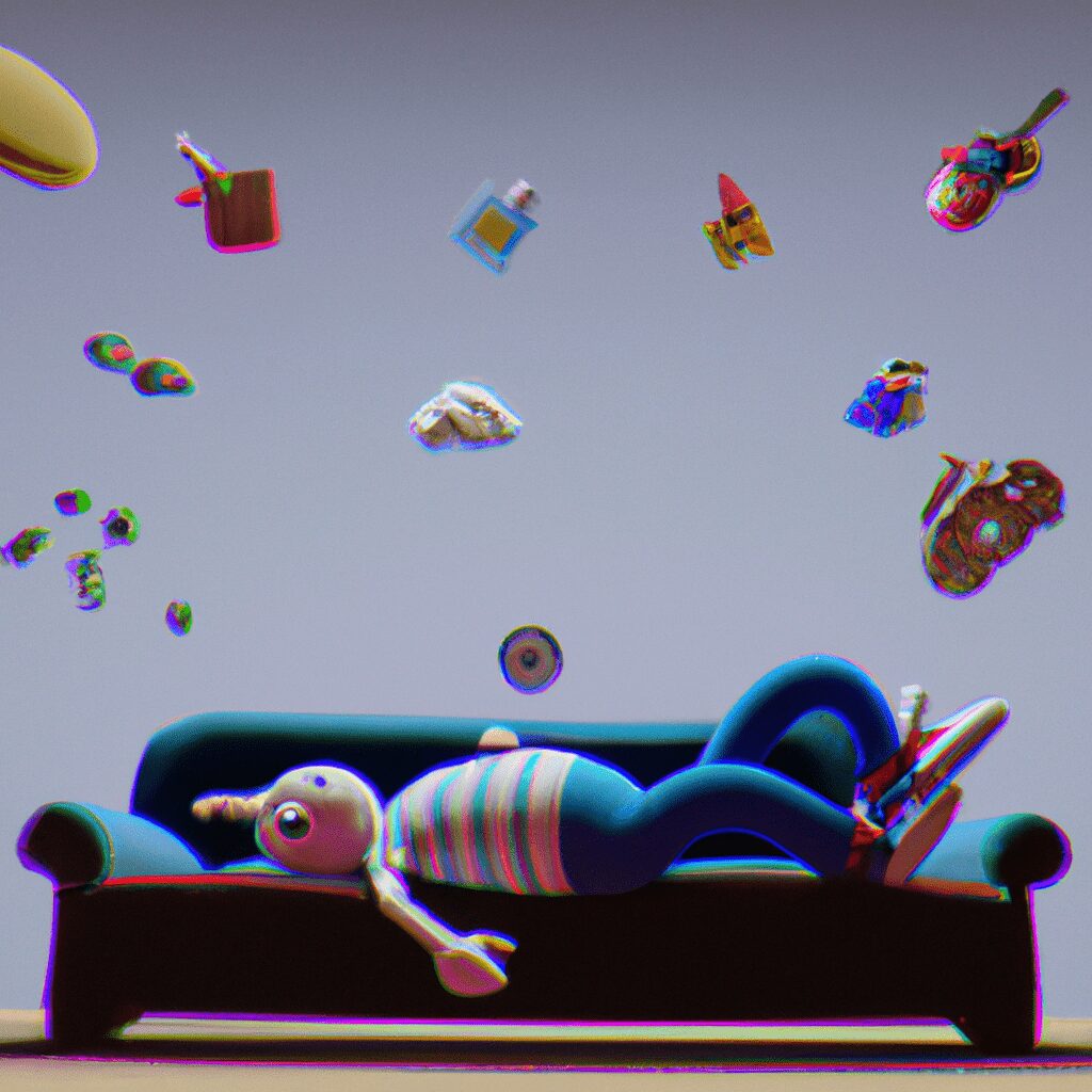 Разум и тело - Person lying on couch looking tired