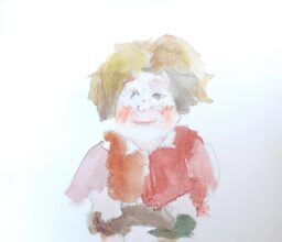 Досуг - Person of any age drawing watercolor