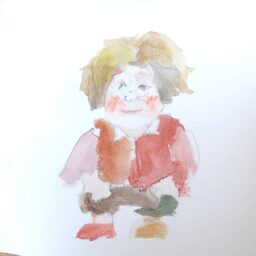 Досуг - Person of any age drawing watercolor