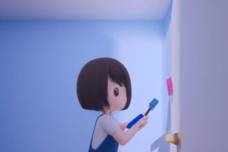 Дом и сад - Person painting bathroom wall car