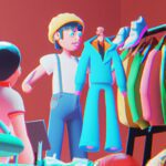 Красота и стиль - Person selecting clothing colors creat