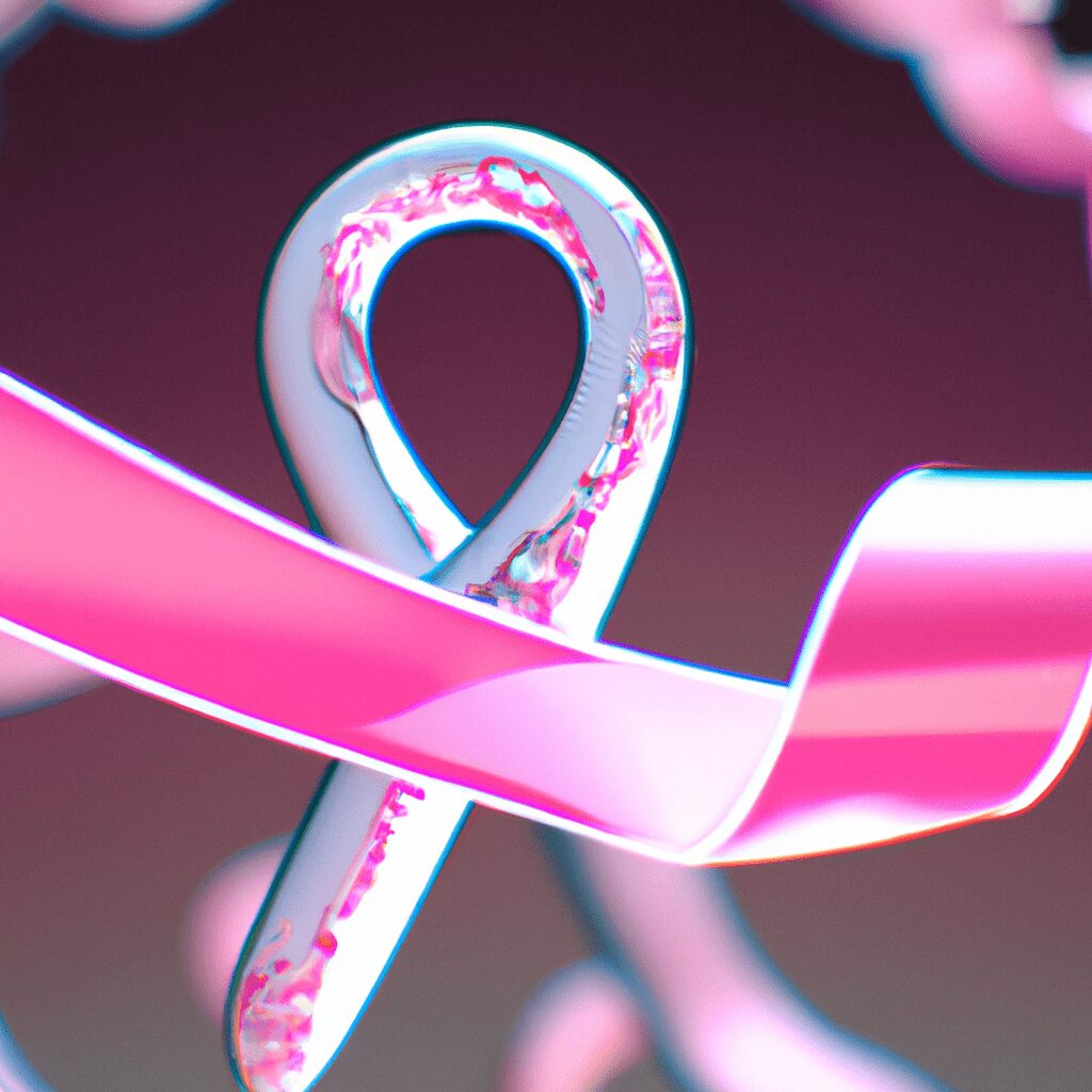 Антропогенез: эволюция человека - Pink ribbon symbolizing breast cancer