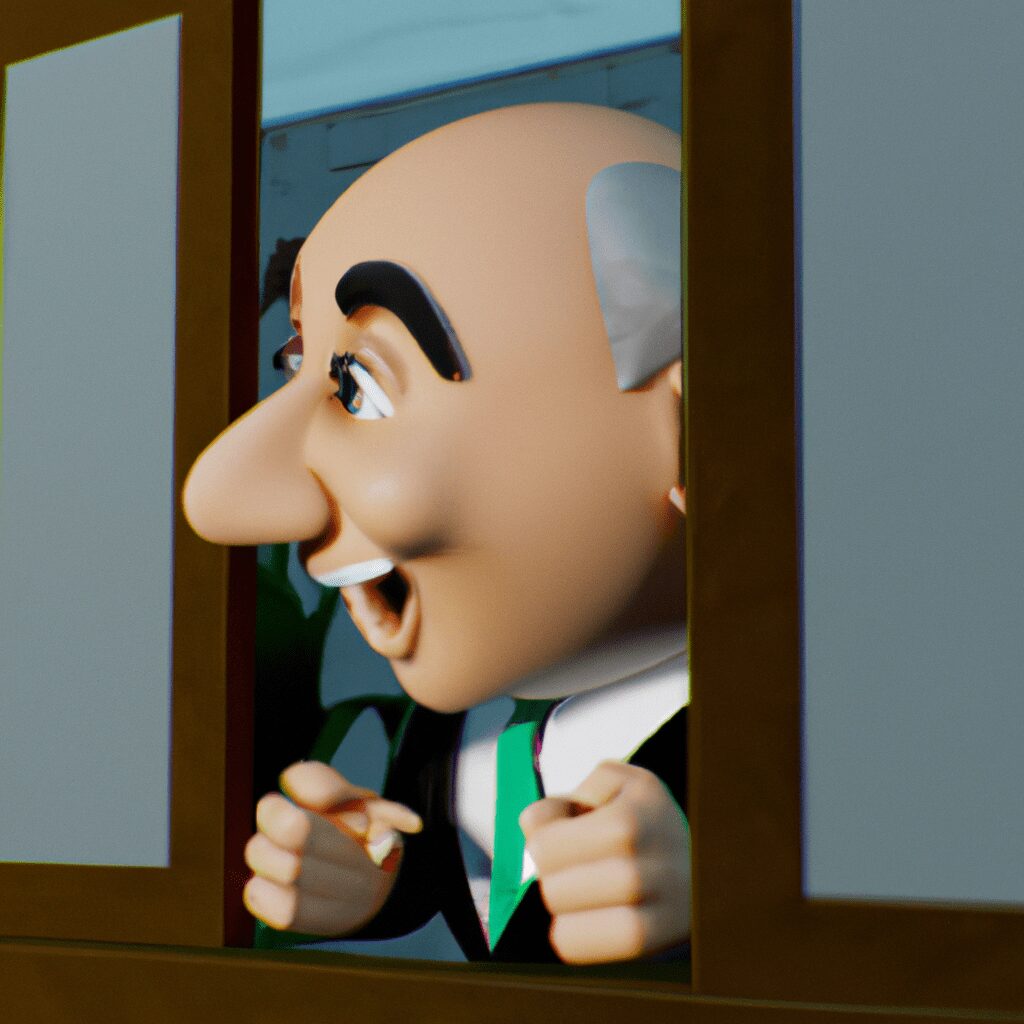 Тайны и загадки - Politician peering through window hd