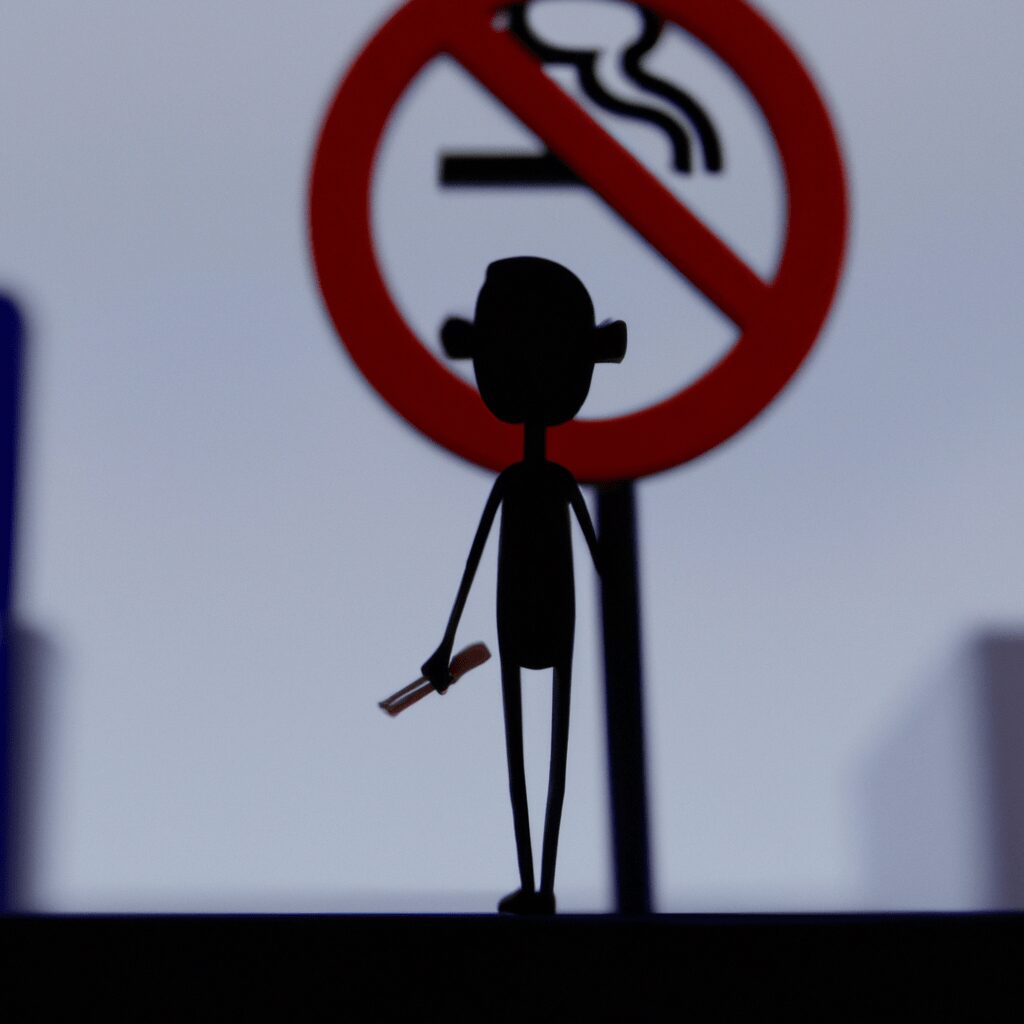 Разум и тело - Silhouette of person holding cigar