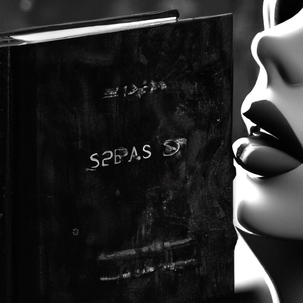 Досуг - Sultry book cover with black and whi