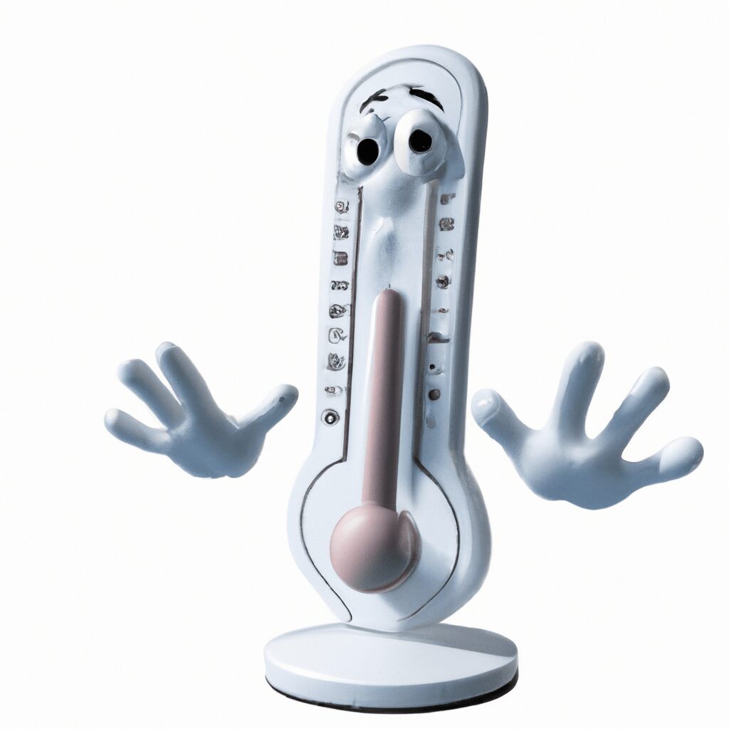 Тайны и загадки - Temperature gauge with ghostly hands