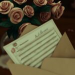 Досуг - Vintage love letter with roses hd cart