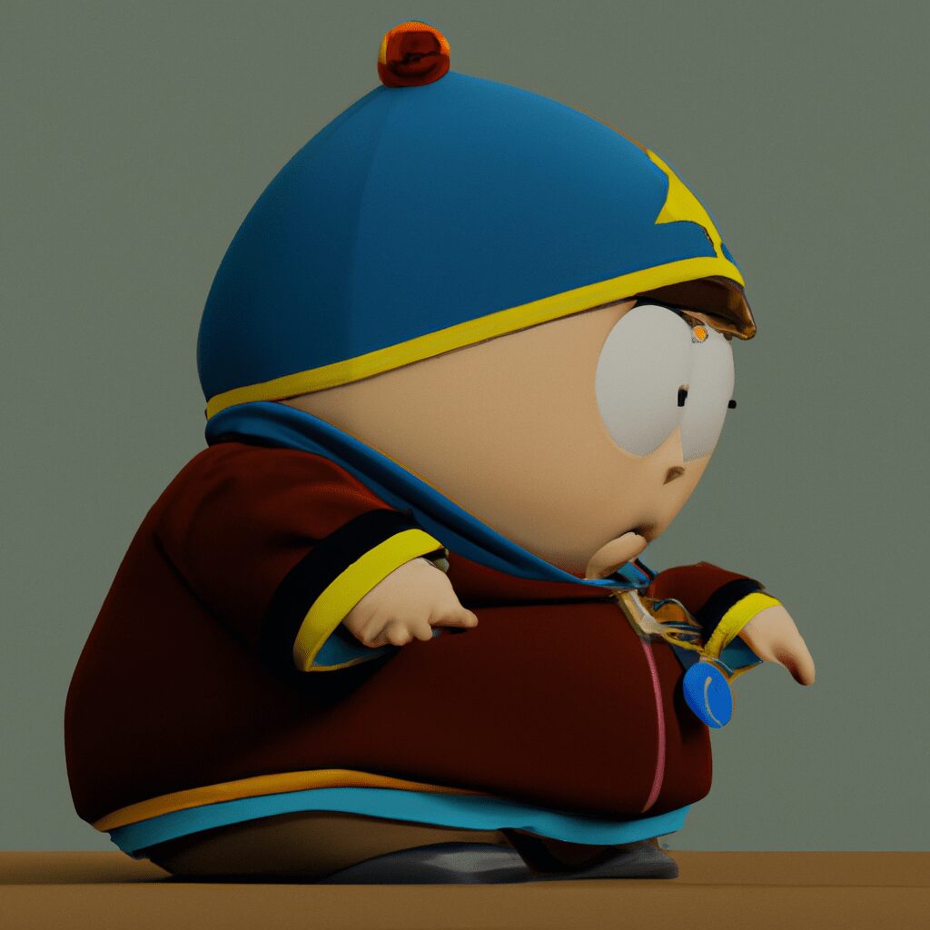 Киномания и Аниманьяки - Cartman in halloween costume competiti