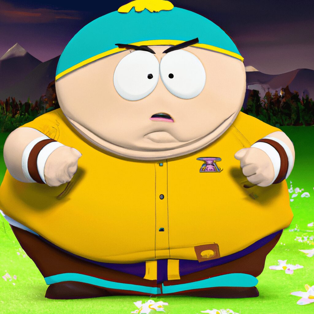 Киномания и Аниманьяки - Eric cartman flexing his muscles cartoon