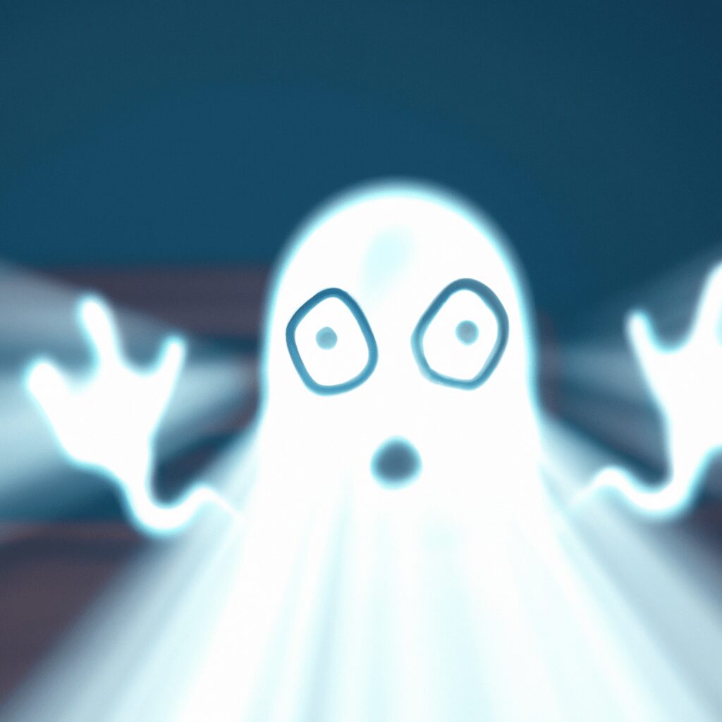 Тайны и загадки - Ghosts revealed in beam cartoon gost