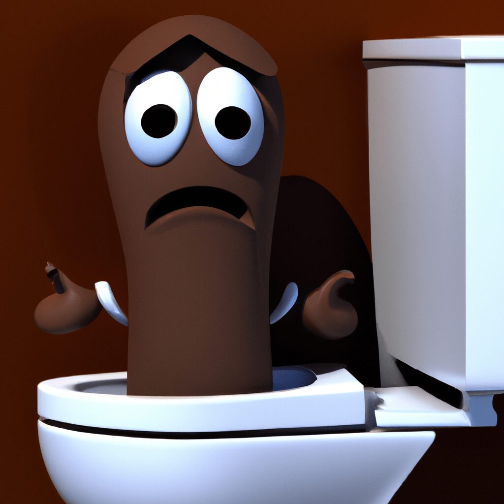 Киномания и Аниманьяки - Mr hankey emerging from toilet cartoon