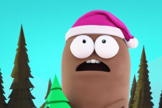 Киномания и Аниманьяки - Mr hankey holding christmas tree cartoon