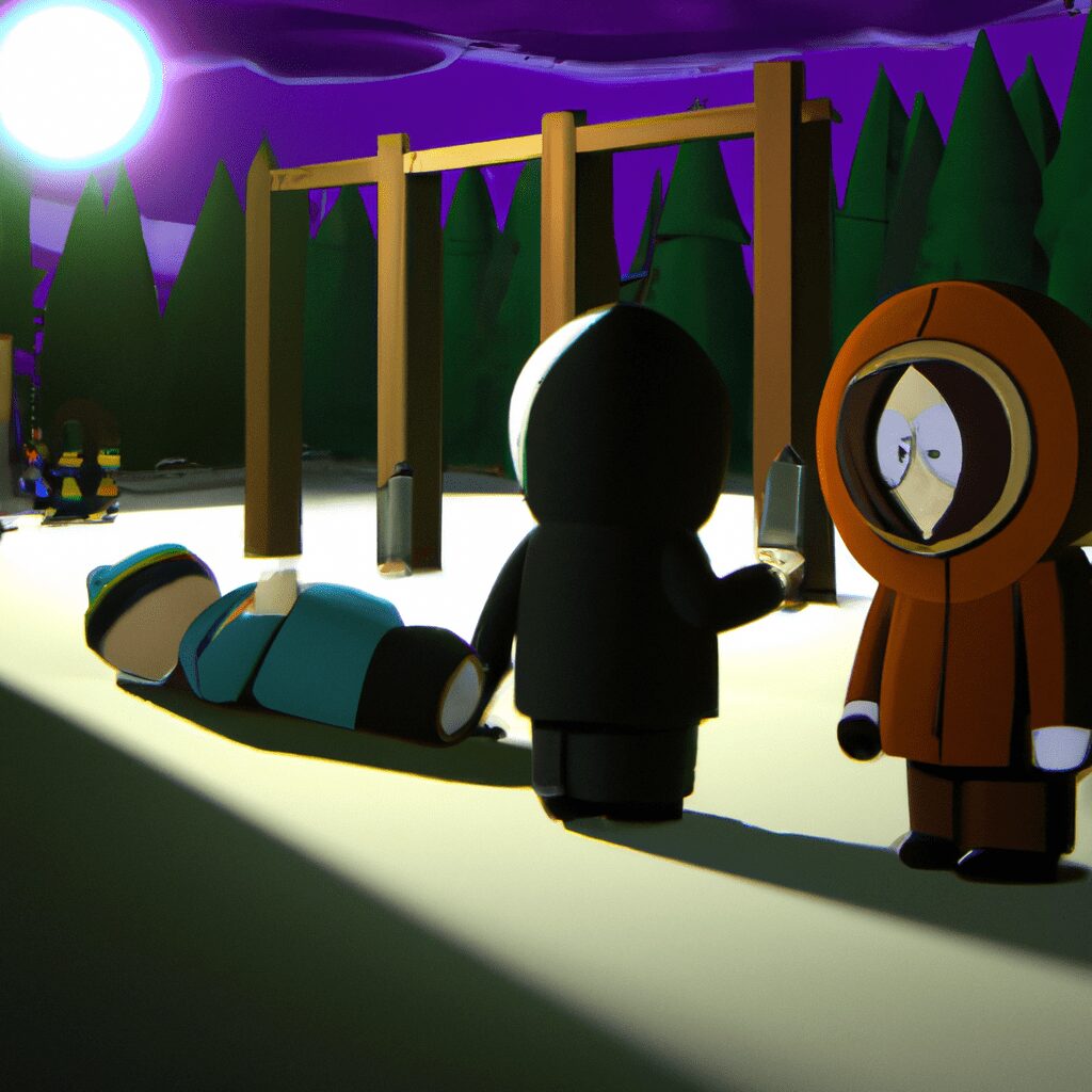 Киномания и Аниманьяки - The south park characters confront death