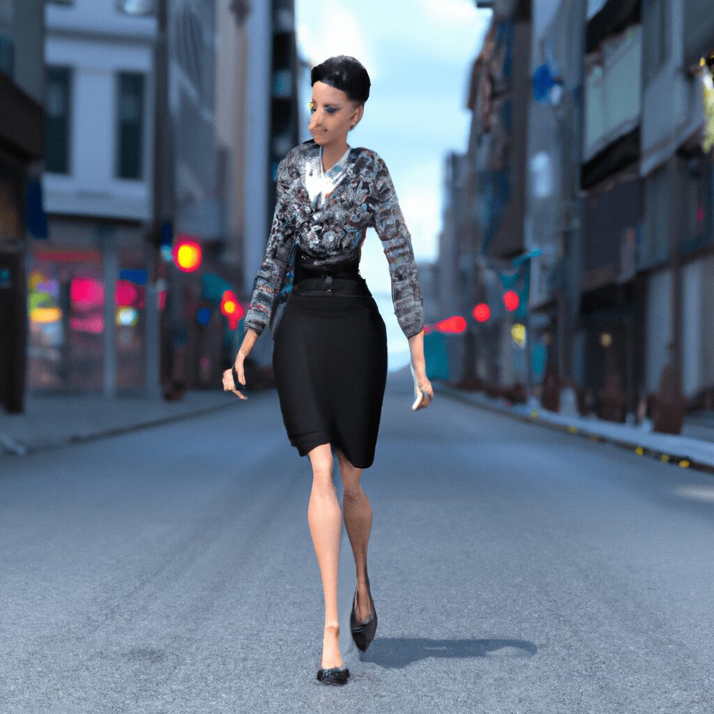 Красота и стиль - Woman in chic tailored office dress