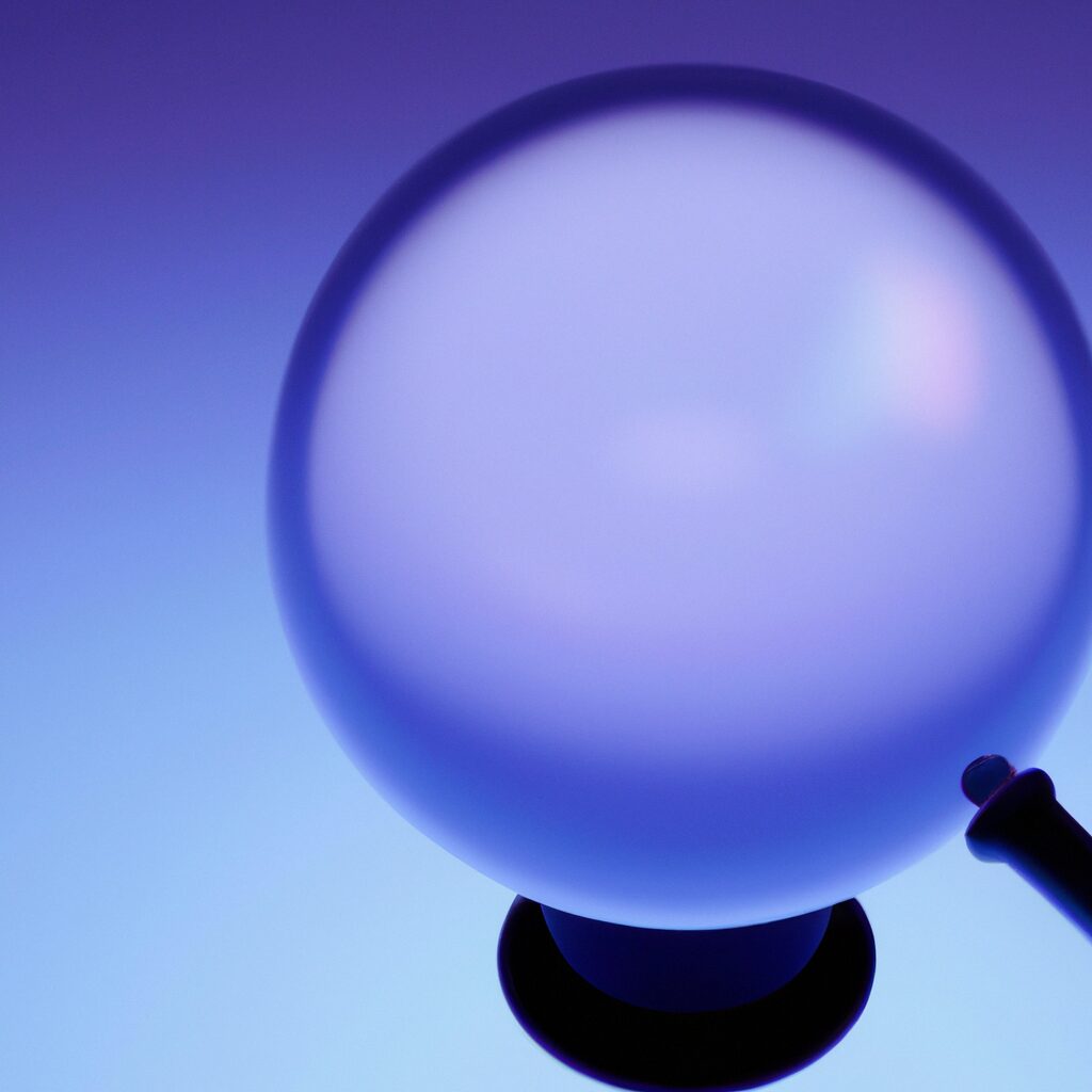Crystal ball with magnifying glass - Тайны и загадки